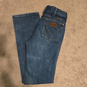 Wrangler Men's Blue Jeans Advanced Comfort, 30x34